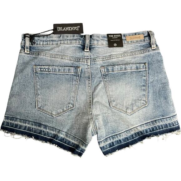 Blank NYC Denim Shorts Women's 28 High Potential The Essex Classic Cut-off NWT - Picture 2 of 11